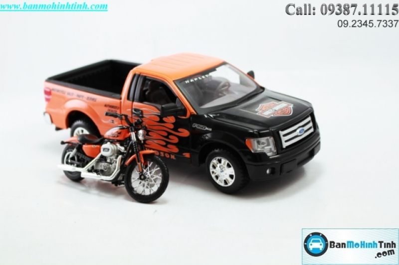 MÔ HÌNH FORD F-150 STX VS 2007 XL 1200N NIGHTSTER 1:27 MAISTO