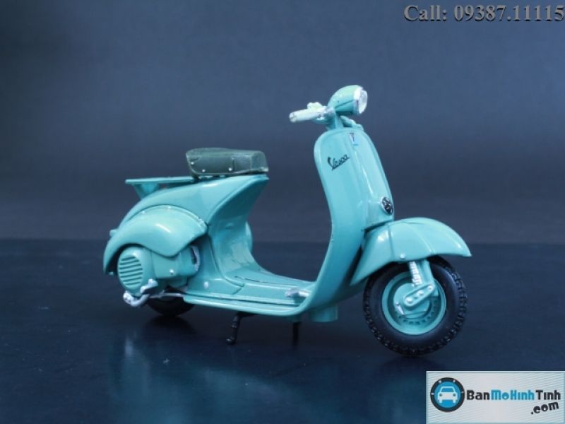 MÔ HÌNH XE VESPA 125 U 1955 PIAGGIO (XANH NGỌC) 1:18 MAISTO