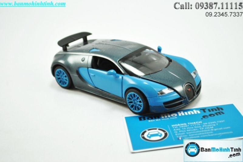  Mô hình xe Bugatti Blue 1:32 Doublehorses 