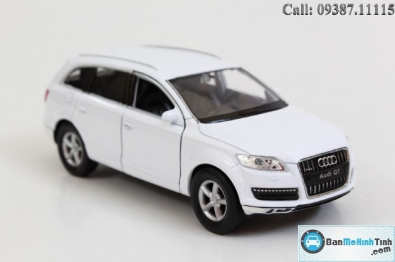 Mô hình xe Audi Q7 White 1:32 Welly