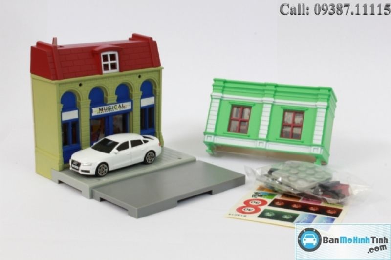 MÔ HÌNH DIORAMA MUSICAL INTRUMENTS SHOP - AUDI A5 1:64 UNI (614014)