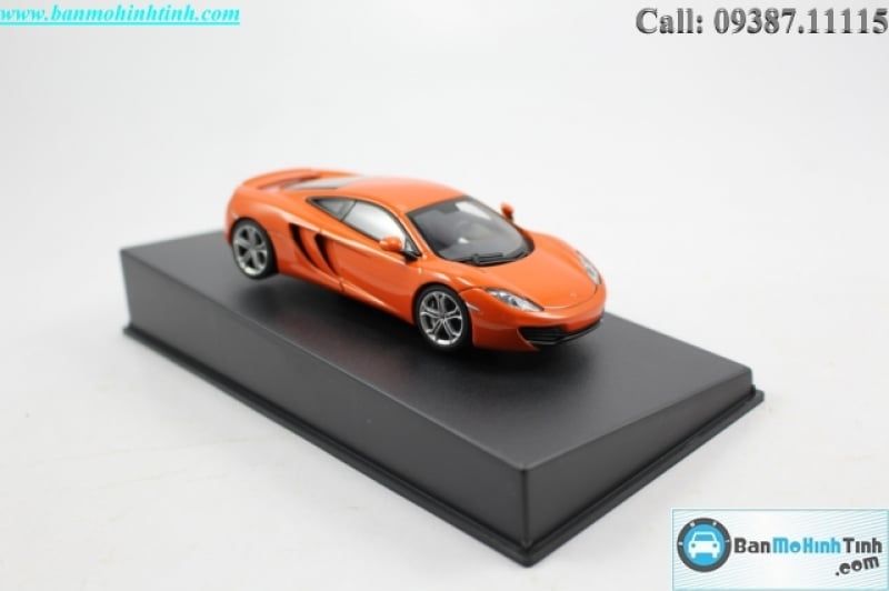 MÔ HÌNH MCLAREN 12C METALLIC ORANGE 1:43 AUTOART