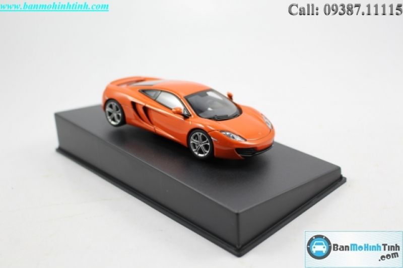 MÔ HÌNH MCLAREN 12C METALLIC ORANGE 1:43 AUTOART