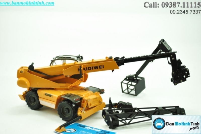 MÔ HÌNH XE CẨU ĐA NĂNG 1:50 KDW