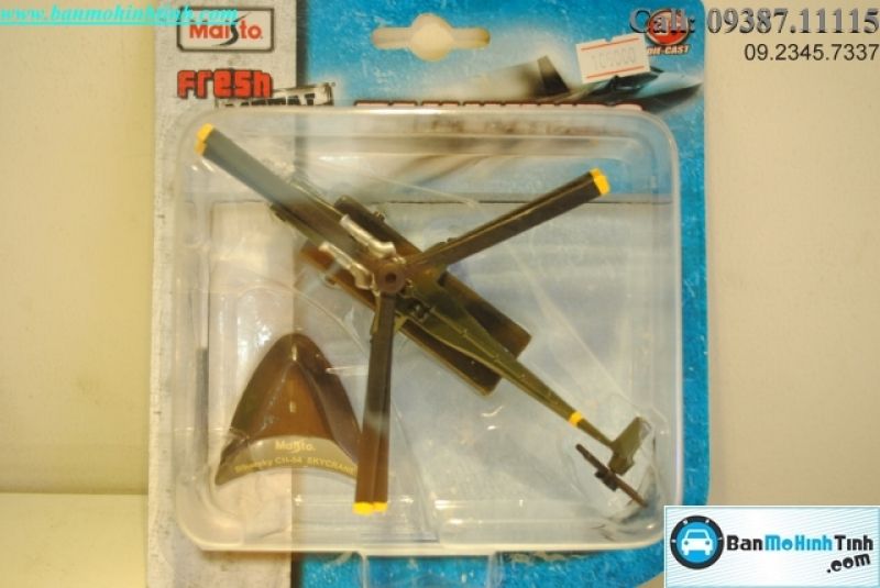 Mô hình máy bay quân sự Sikorsky Ch-54 Skycrane Maisto
