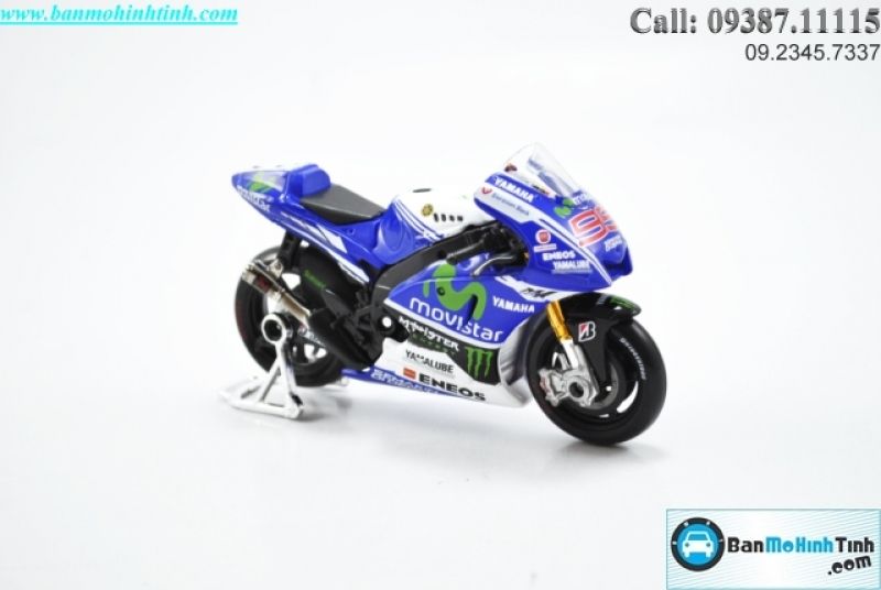  Mô hình xe mô tô Yamaha Motogp 2014 No.99 1:18 Maisto 