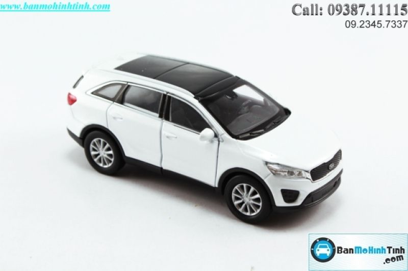 MÔ HÌNH KIA SORENTO WHITE 1:36 WELLY