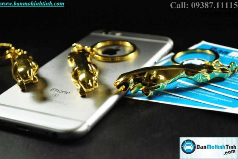 MÓC KHÓA LOGO JAGUAR GOLD