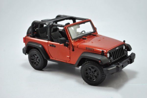 Mô hình xe Jeep Wrangler Rubicon - Open Top 2014 1:18 Maisto - MH 31610