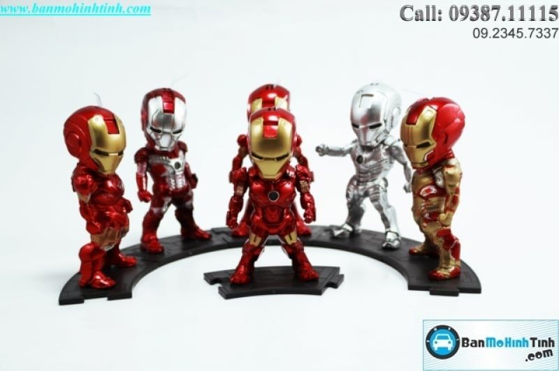 MÔ HÌNH COMBO IRON MAN - LIGHT & ACTION FUNCTION SET 3
