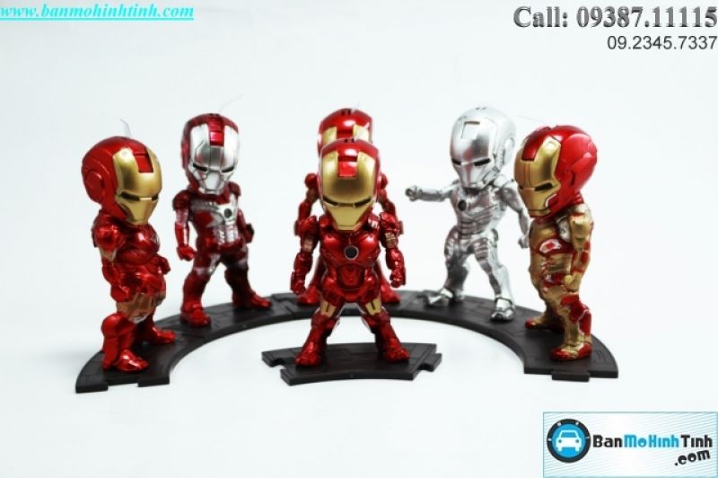 MÔ HÌNH COMBO IRON MAN - LIGHT & ACTION FUNCTION SET 3