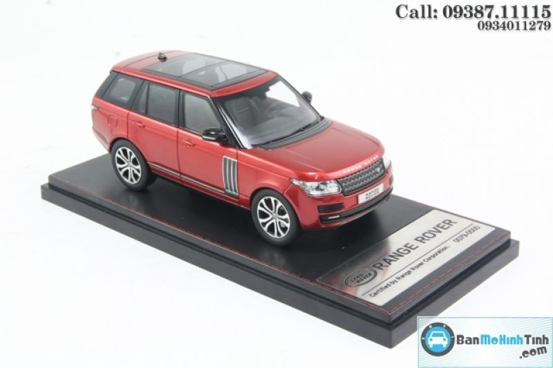 MÔ HÌNH LAND ROVER RANGE ROVER SV RED 1:43 LCD