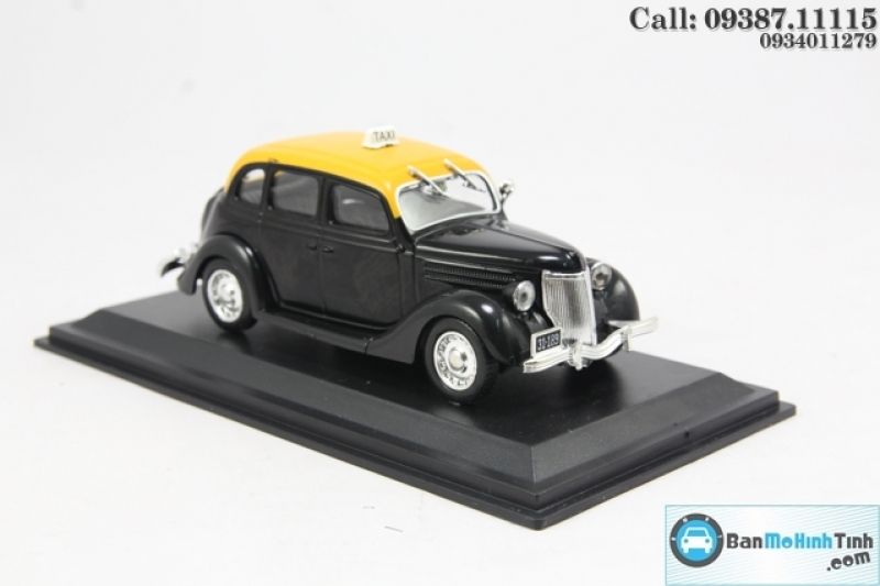 MÔ HÌNH FORD V8 4-DOOR MONTEVIDEO 1950 - TAXI LEO 1:42