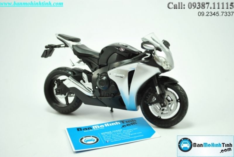  Mô hình xe mô tô  Honda CBR 1000RR Silver 1:12 Joycity 