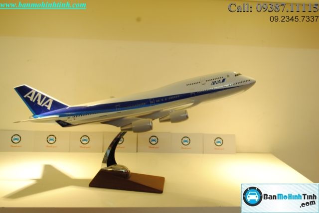 Mô Hình máy bay B747 Ana 49cm