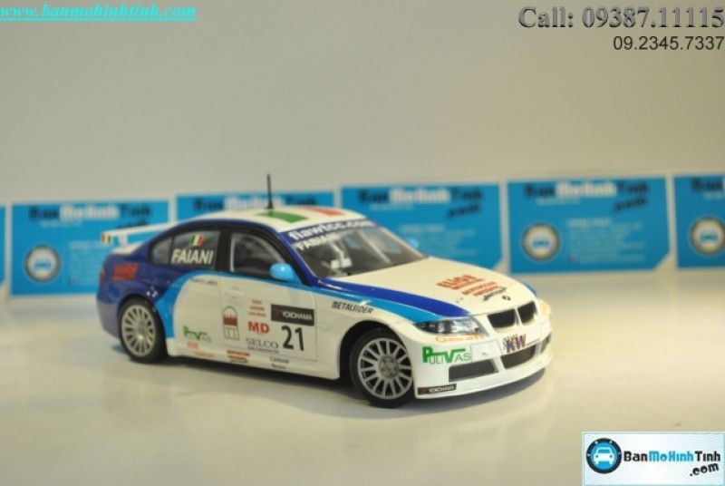 MÔ HÌNH BMW 320 SI WHITE 1:24 MOTORAMA