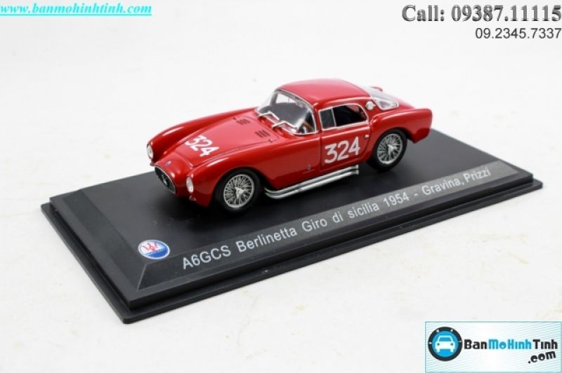 MÔ HÌNH MASERATI A6GCS 1954 PRIZZI 1:43 DEALER