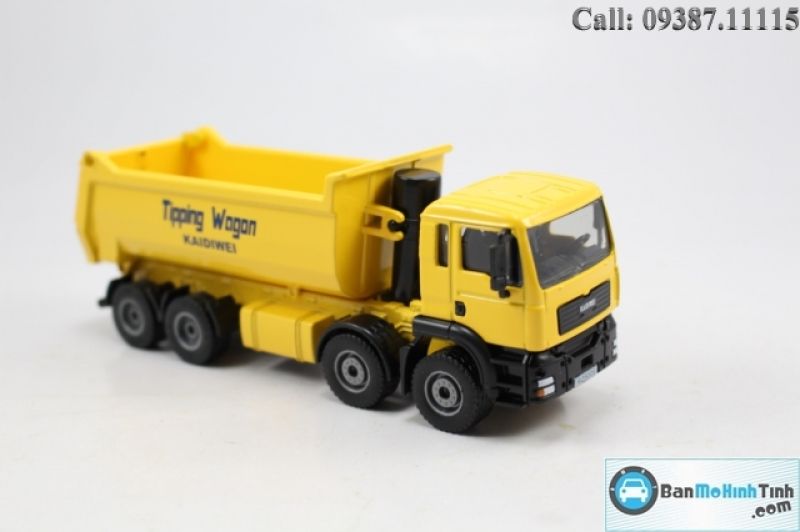 MÔ HÌNH XE TẢI YELLOW 1:50 KDW