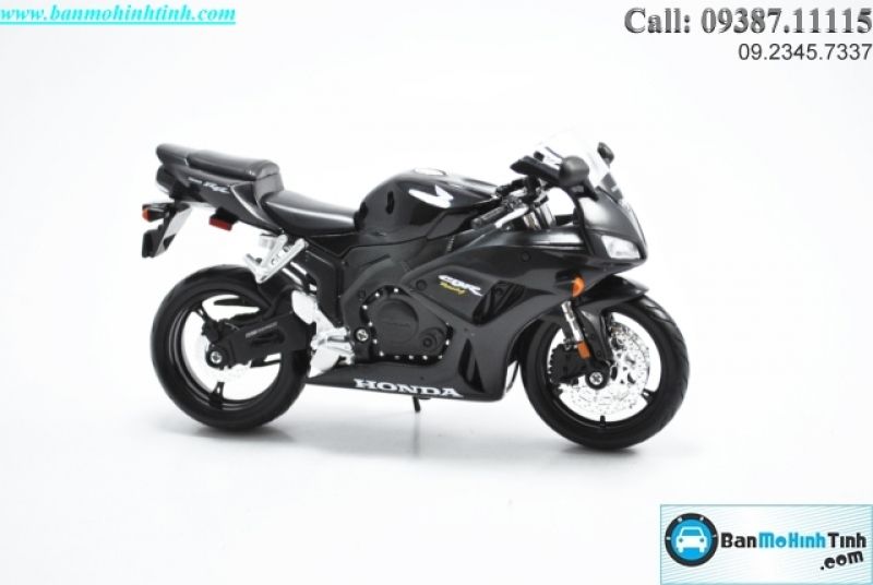  Mô hình xe mô tô  Honda CBR 1000RR Black 2007 1:12 Maisto 