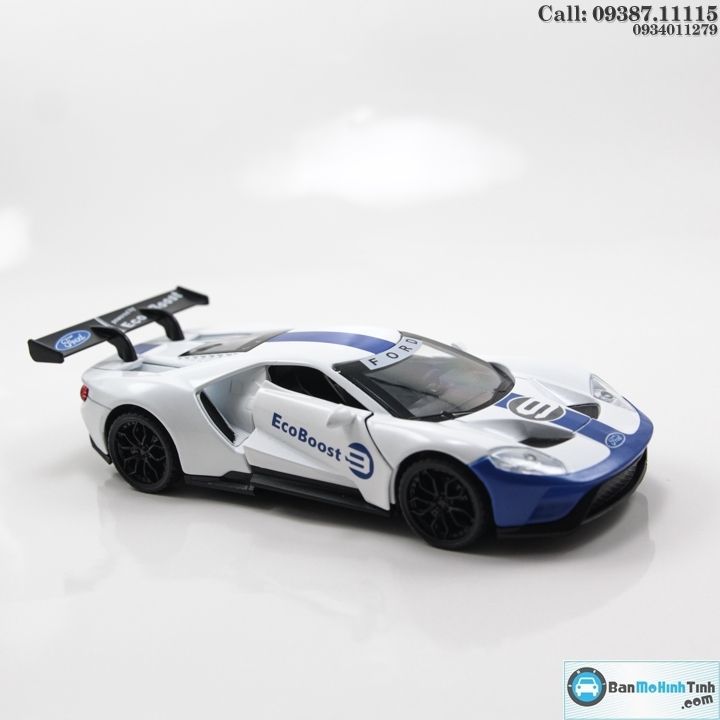 MÔ HÌNH FORD GT ECOBOOST 2017 WHITE 1:32- NEWAO