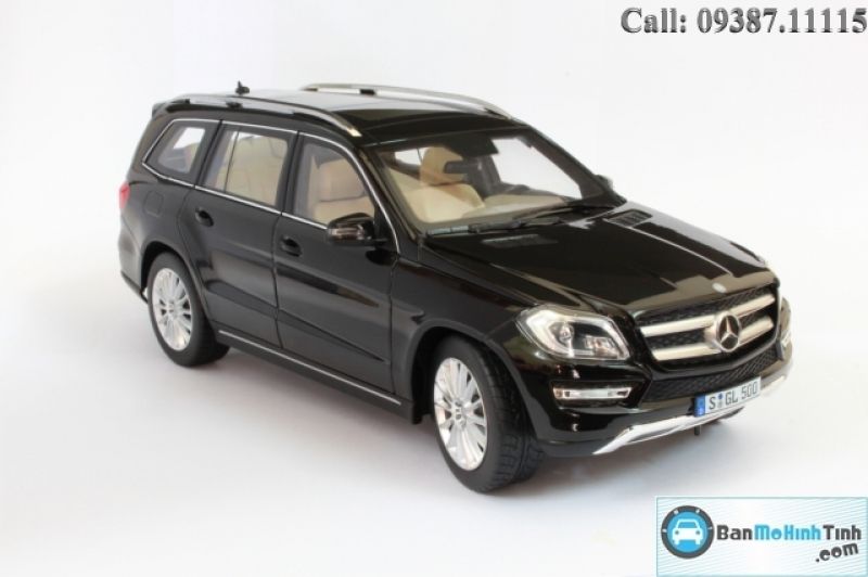 Mô hình xe Mercedes-Benz GLS500 Black 1:18 Norev