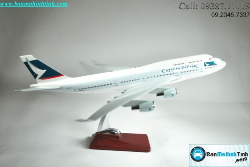 Mô hình máy bay B747 Cathay Pacific 47 Cm