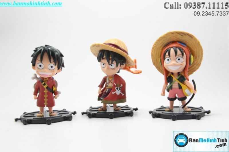 MÔ HÌNH SET MONKEY D.LUFFY (SET 3C)