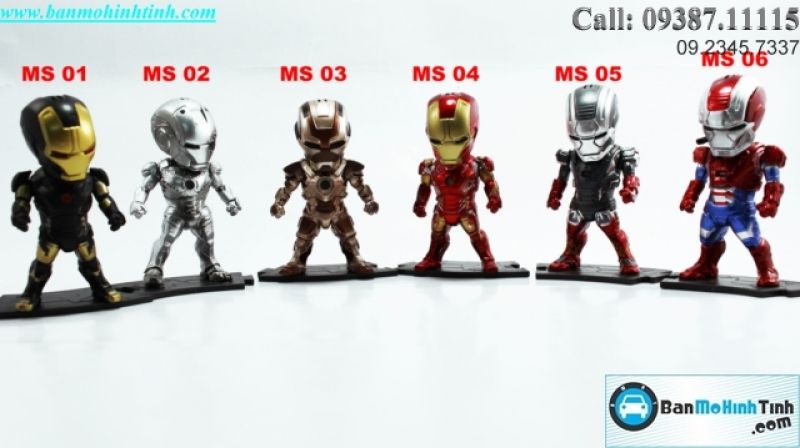 MÔ HÌNH COMBO IRON MAN - LIGHT & ACTION FUNCTION SET 2