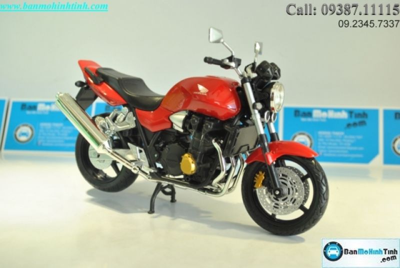  Mô hình xe mô tô  Honda CB1300 SF 1:12 Red Joycity 