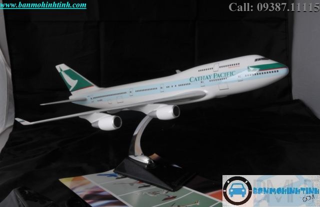 Mô Hình máy bay B747 Cathay Pacific 49 Cm