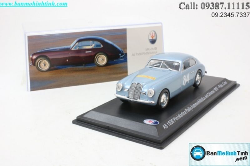  Mô hình xe Maserati A6 1500 Pininfarina Del Cinema 1957 1:43 Dealer 