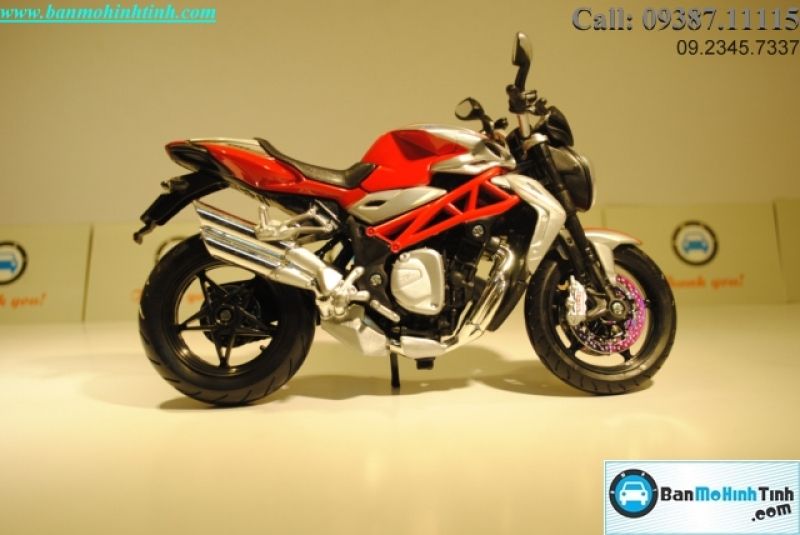  Mô hình xe mô tô  MV Agusta Brutale 1090RR 1:12 Maisto 