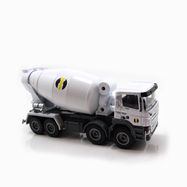 Mô hình xe Đổ bê tông trắng 1:50 - H1Toys
