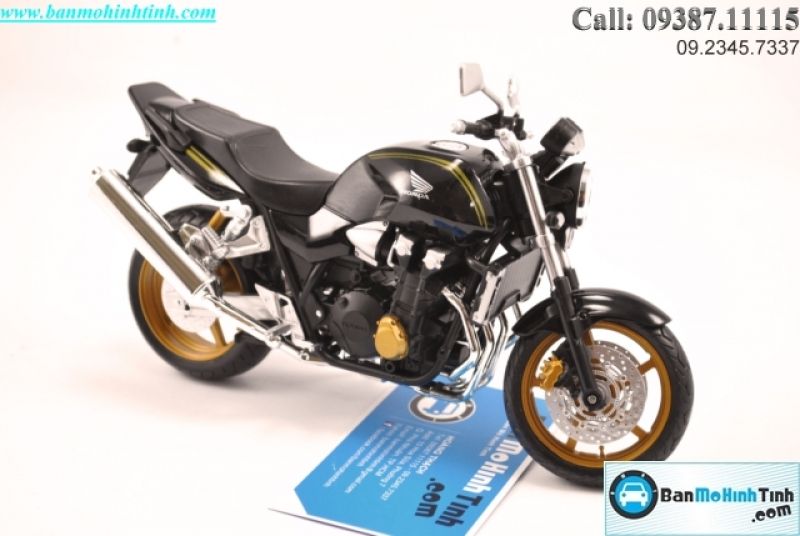  Mô hình xe mô tô  Honda CB1300 SF Black 1:12 Joycity 