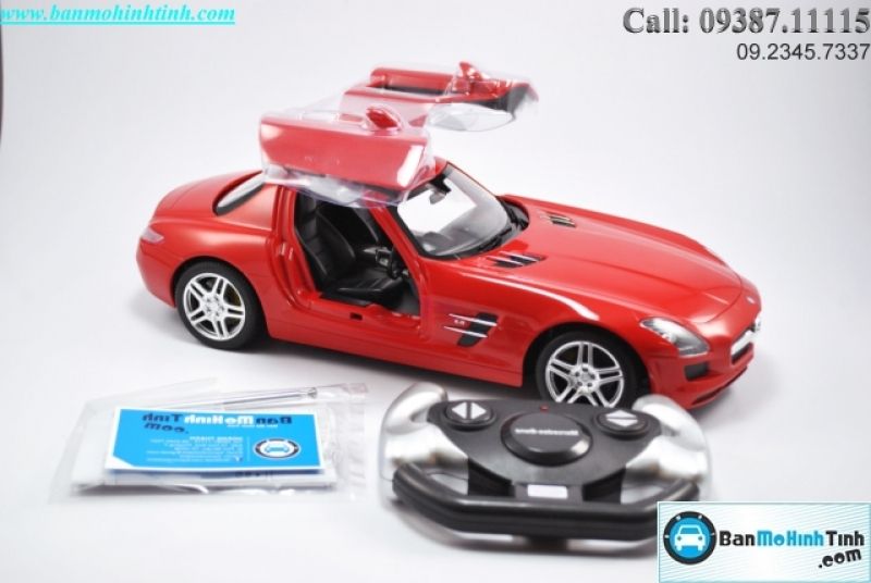  Mô hình xe điều khiển từ xa Mercedes-Benz SLS Red 1:14 Rastar 