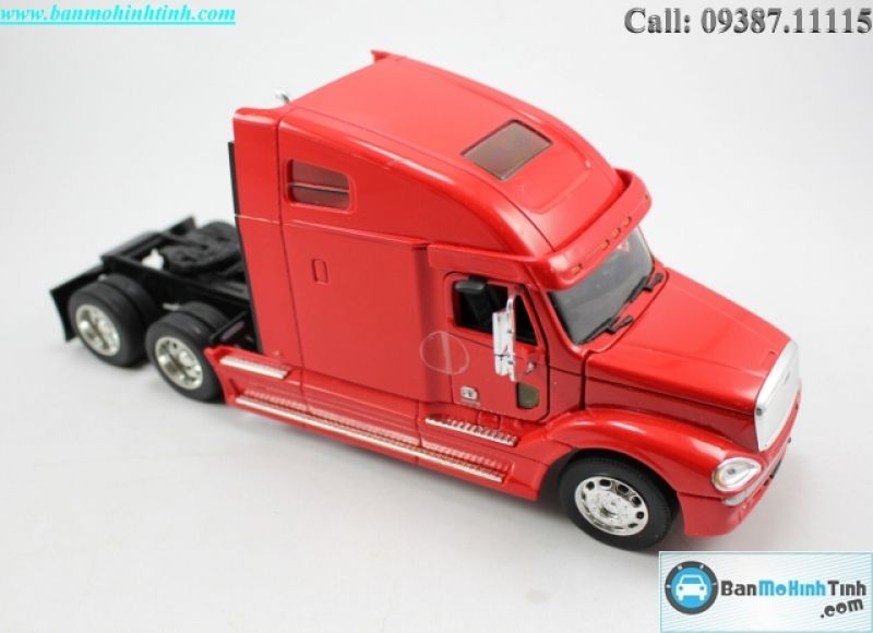 MÔ HÌNH FREIGHTLINER COLUMBIA RED 1:32 WELLY
