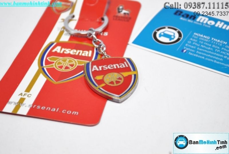 MÓC KHÓA LOGO ARSENAL CLUB
