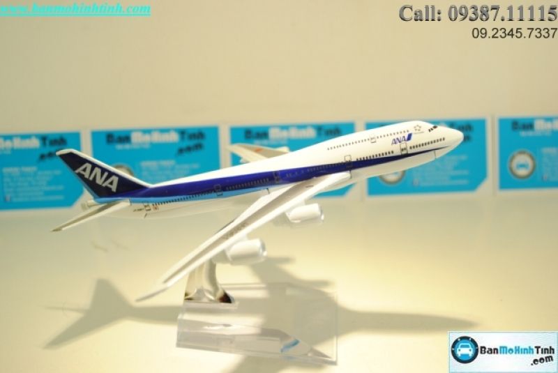 Mô Hình máy bay ANA Airline Everfly 16cm