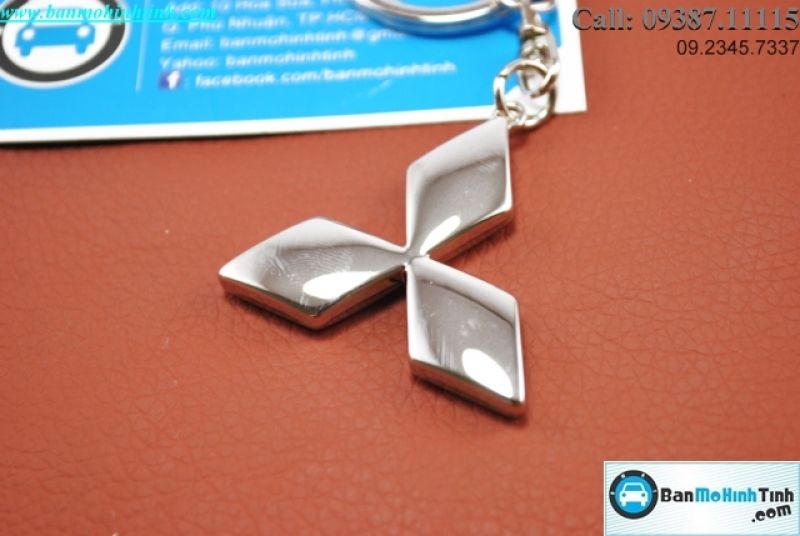 MÓC KHÓA LOGO MITSUBITSHI