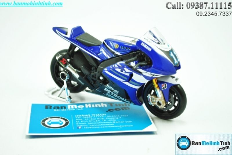  Mô hình xe mô tô  Yamama GP No11 2013 1:18 Maisto 