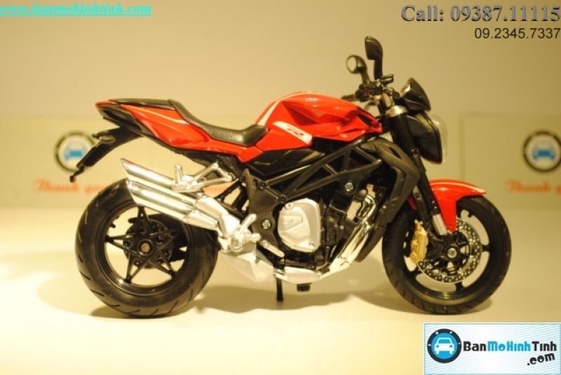  Mô hình xe mô tô  MV Agusta Brutale 1090R 1:12 Maisto 