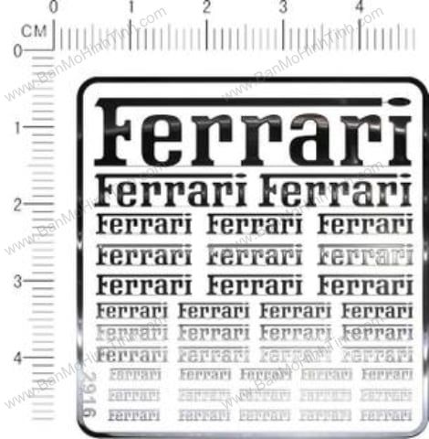 DECAL KIM LOẠI SIZE M PHẦN 1