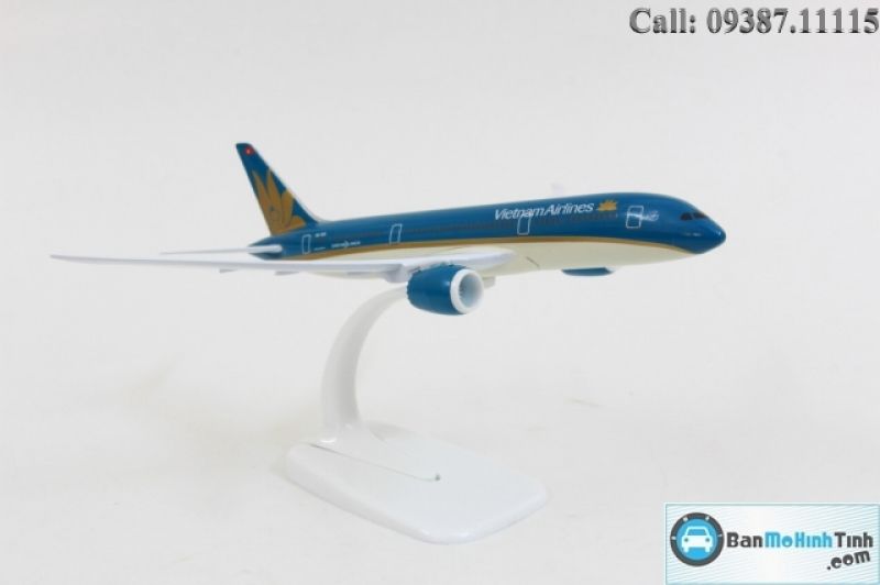 MÔ HÌNH MÁY BAY BOEING 787 VIETNAM AIRLINES V&G 68 20CM EVERFLY