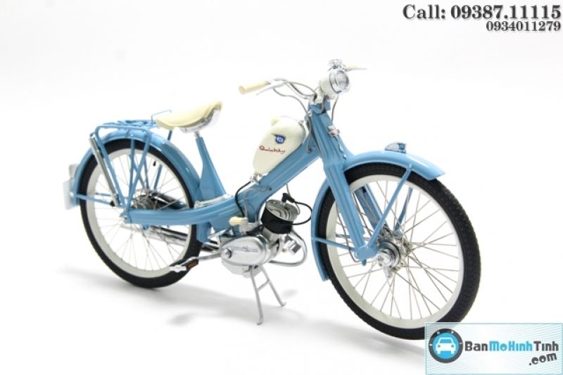 Mô hình xe đạp NSU Quickly 1:10 Blue Schuco