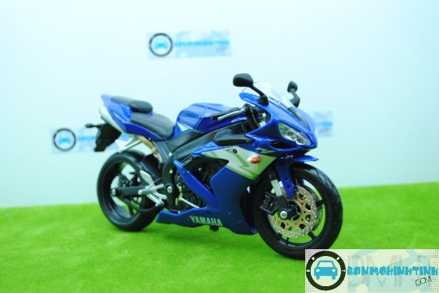 Mô hình xe mô tô Yamaha YZF-R1 Blue 1:12 Maisto Mh-31101-13