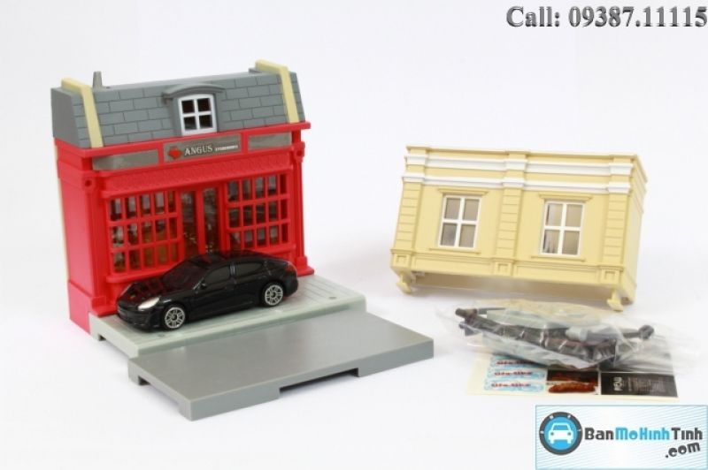 DIORAMA STEAK HOUSE - PORSCHE PANAMERA 1:64 UNI (614001)