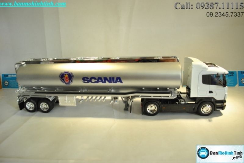 MÔ HÌNH SCANIA R470 OIL TANKER 1:32 WELLY