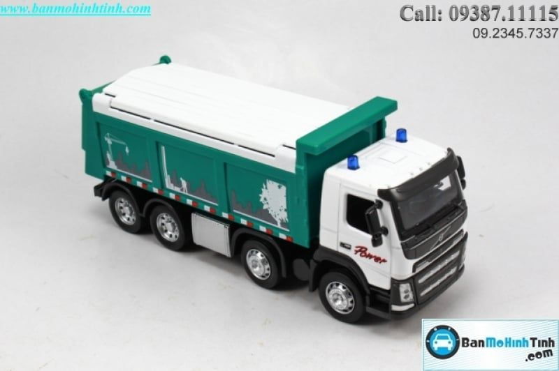 MÔ HÌNH XE CHỞ RÁC CÔNG TRÌNH 1:50 MSZ