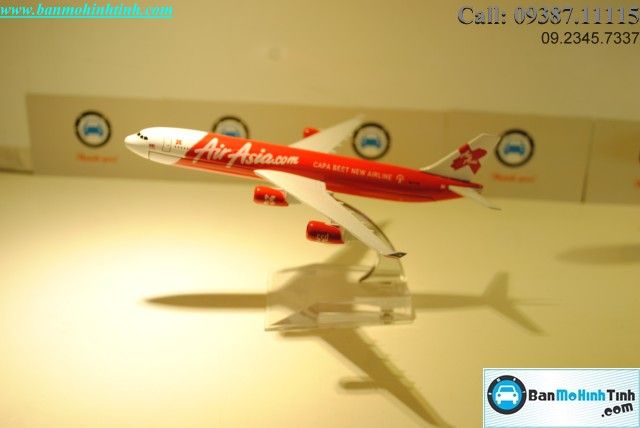 Mô Hình máy bay A320 Asia X Everfly 16cm