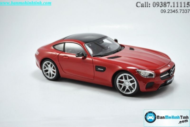 Mô hình xe Mercedes-AMG GT Red Exclusive 1:18 Maisto